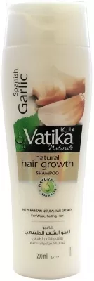Шампунь с Чесноком для ломких, сухих и выпадающих волос (GARLIC) Dabur Vatika, 200 мл
