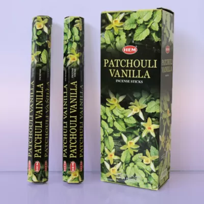 Благовония Пачули Ваниль (Hexa Patchouli-Vanilla) HEM, 20 г