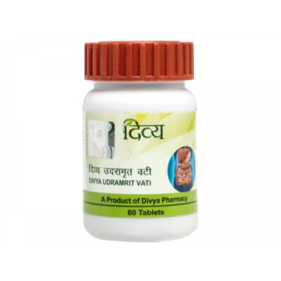 Удрамрит Вати (Udramrit Vati), Divya/Patanjali, 40/80 таб. 