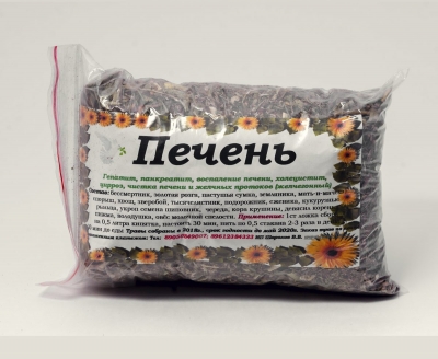 Печень, сбор лечебных трав, Славные Tравы Алтая, 160 г ± 10 г 