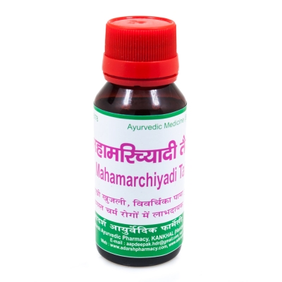 -40% Махамарчиади Таил (Mahamarchiyadi Tail), Adarsh, масло, 100мл (срок 30/06/2025)