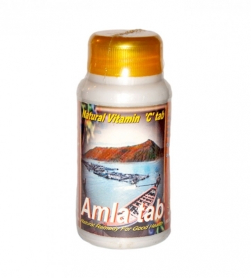 -20% Амла (Amla tab) Shri Ganga, 200 таб. (срок 30/09/2024)