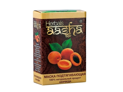 -10% Маска для лица Подтягивающая, Aasha Herbals, 5х10г (срок 30/10/2024)